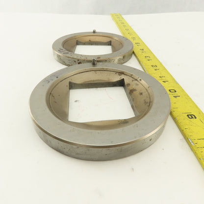2.000 +.012 Square Hole Die CNC Turret Punch For 4.250 Holder