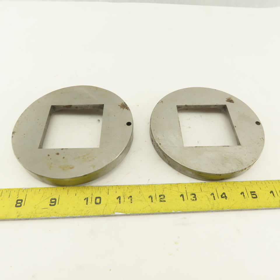 2.000 +.012 Square Hole Die CNC Turret Punch For 4.250 Holder