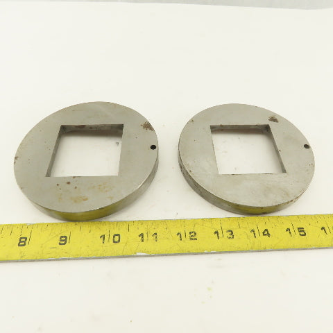 2.000 +.012 Square Hole Die CNC Turret Punch For 4.250 Holder