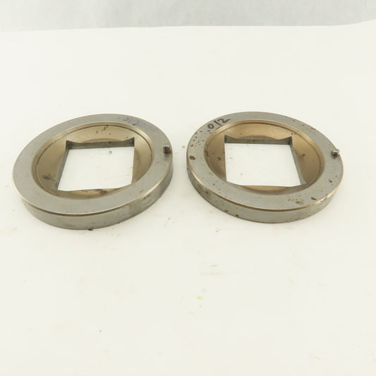 2.000 +.012 Square Hole Die CNC Turret Punch For 4.250 Holder
