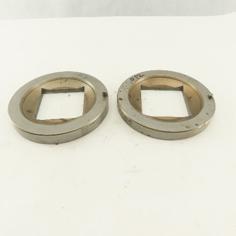 2.000 +.012 Square Hole Die CNC Turret Punch For 4.250 Holder