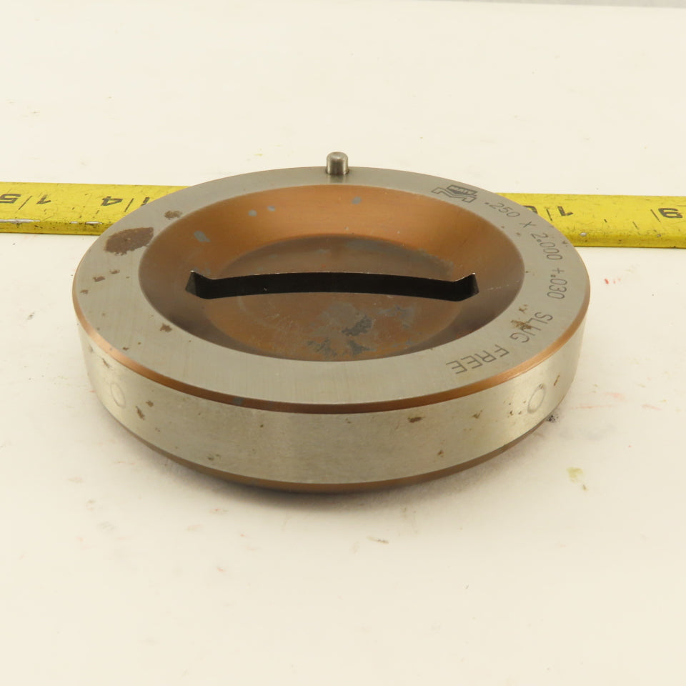 Mate .250 x 2.000 +.030 Slug Free Rectangle Slot Cutting Die For 3.500 Holder