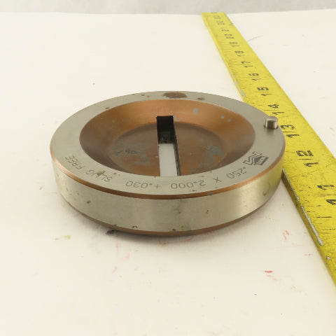 Mate .250 x 2.000 +.030 Slug Free Rectangle Slot Cutting Die For 3.500 Holder