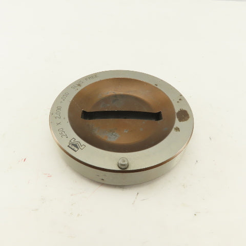 Mate .250 x 2.000 +.030 Slug Free Rectangle Slot Cutting Die For 3.500 Holder