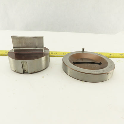 Mate .250 x 2.000 + .010 Rectangle Hole Die CNC Turret Punch Shank 2.750 Lot/2