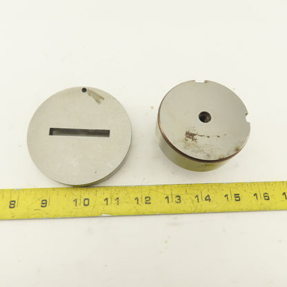 Mate .250 x 2.000 + .010 Rectangle Hole Die CNC Turret Punch Shank 2.750 Lot/2