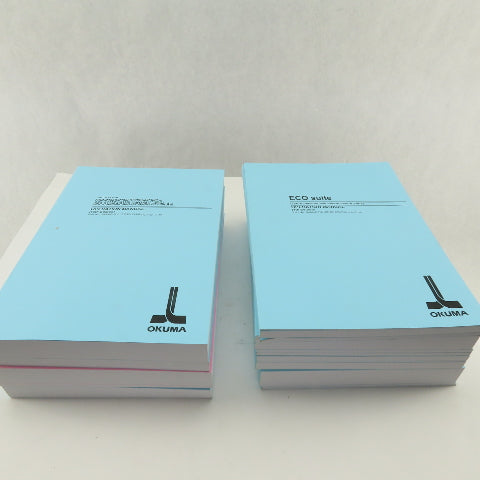Okuma Genos L Series L3000-e Entire Maintenance Operations Catalog Manual Bundle