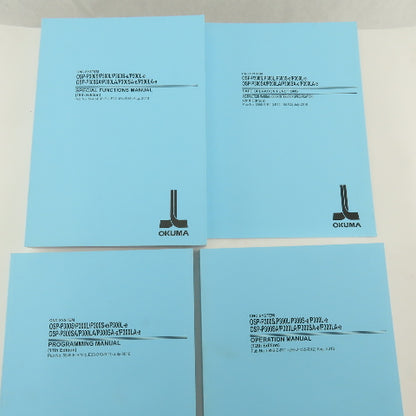 Okuma Genos L Series L3000-e Maintenance Operations Catalog Manual Bundle