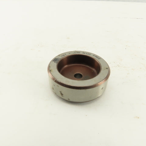 Mate .187 +.030 Round Hole CNC Turret Punch Die Slug Relief For 1.562