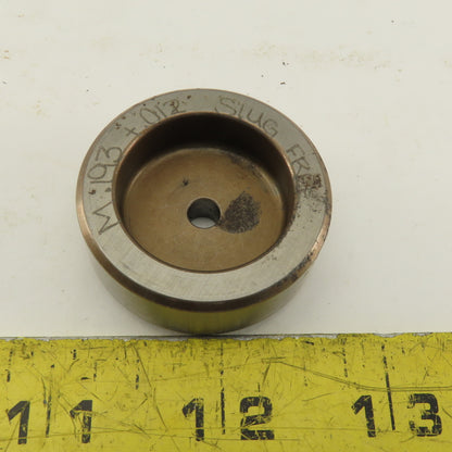.193 +.012 Round Hole CNC Turret Punch Die Slug Relief For 1.562