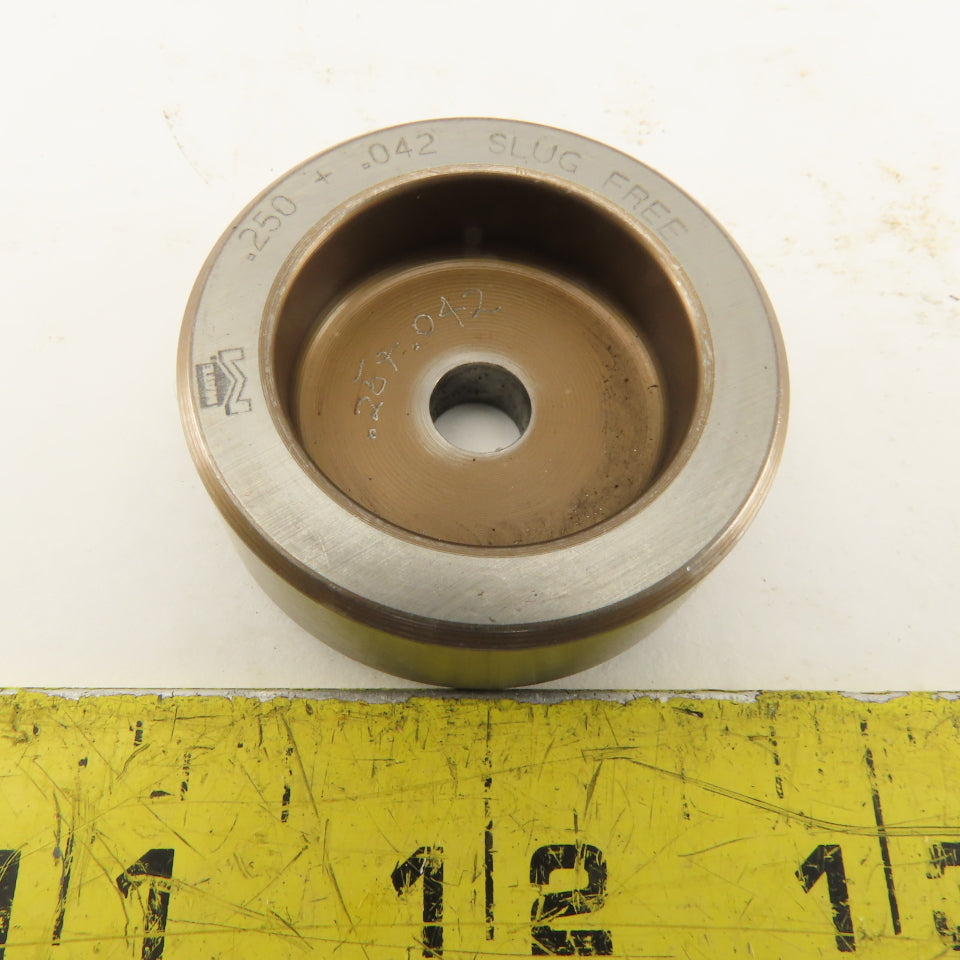 Mate .250 +.042 Round Hole CNC Turret Punch Die Slug Relief For 1.562