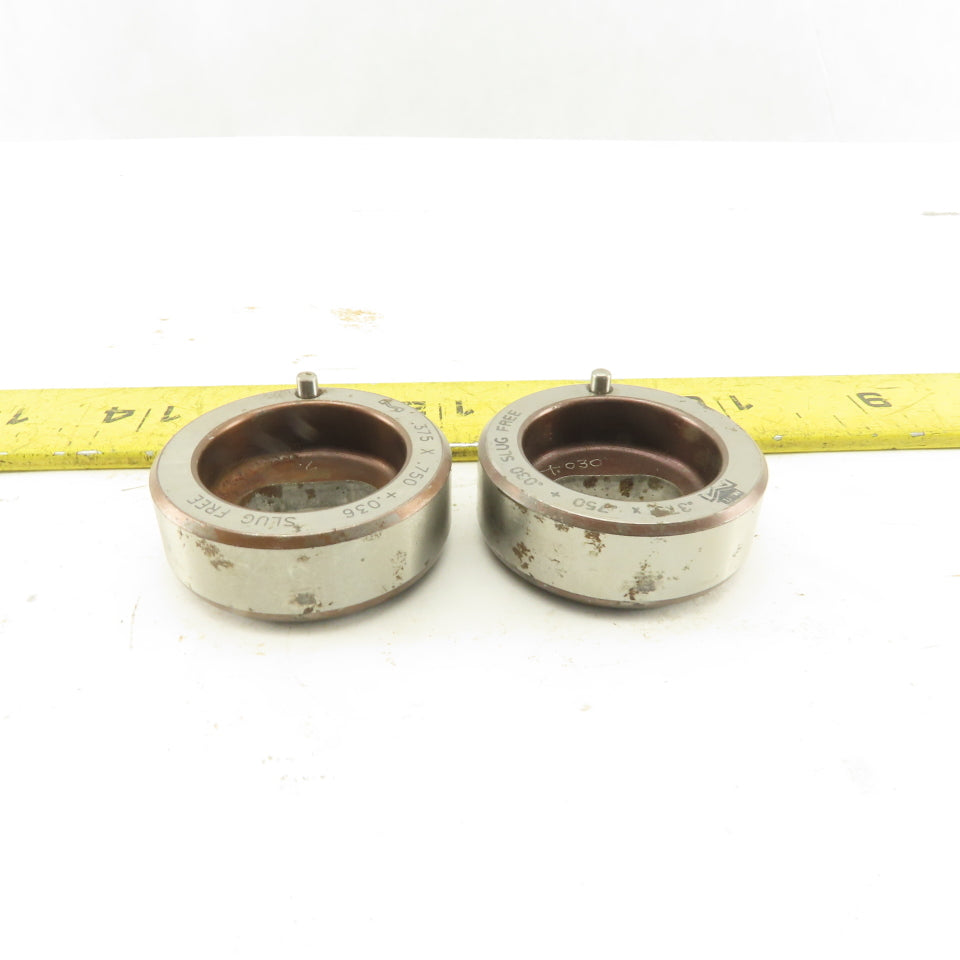 Mate .375 x .750 + Tol Oval Hole Die CNC Turret Slug Free For 1.562 Holder Lt/2