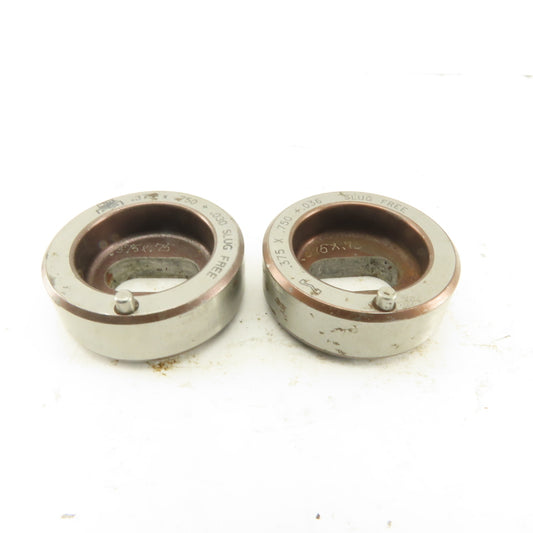 Mate .375 x .750 + Tol Oval Hole Die CNC Turret Slug Free For 1.562 Holder Lt/2