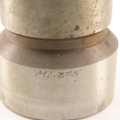 1.875" OD Round Hole Concave Punch CNC Turret For 1.625 Holder