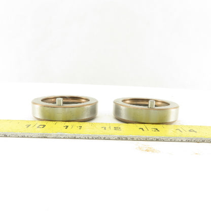 Mate 1.000 +Tol Square Hole Die CNC Turret For 2.250 Holder Lot Of 2