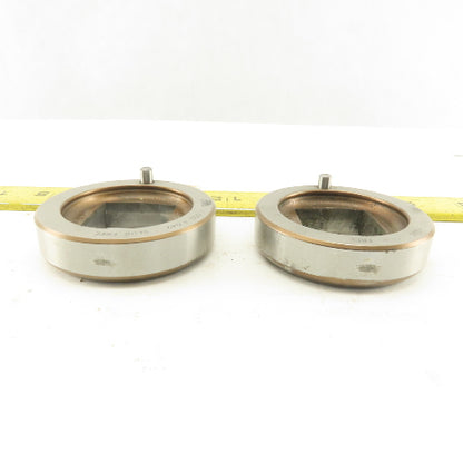Mate 1.000 +Tol Square Hole Die CNC Turret For 2.250 Holder Lot Of 2