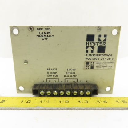 Hyster 374462R 24-36V Forklift Auto Shut Down Relay Module