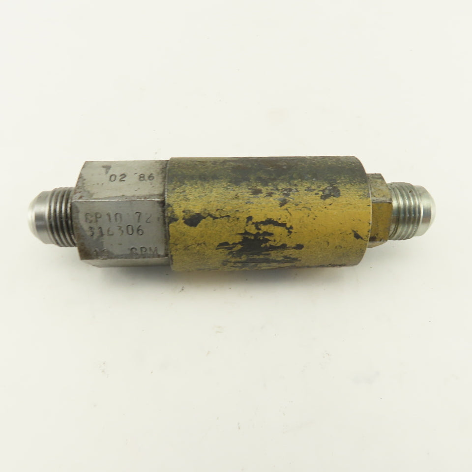 CP 10172-316306 Hydraulic Flow Valve 18 GPM