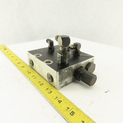 Compact Controls CP10196 Aluminum Block Hydraulic Manifold