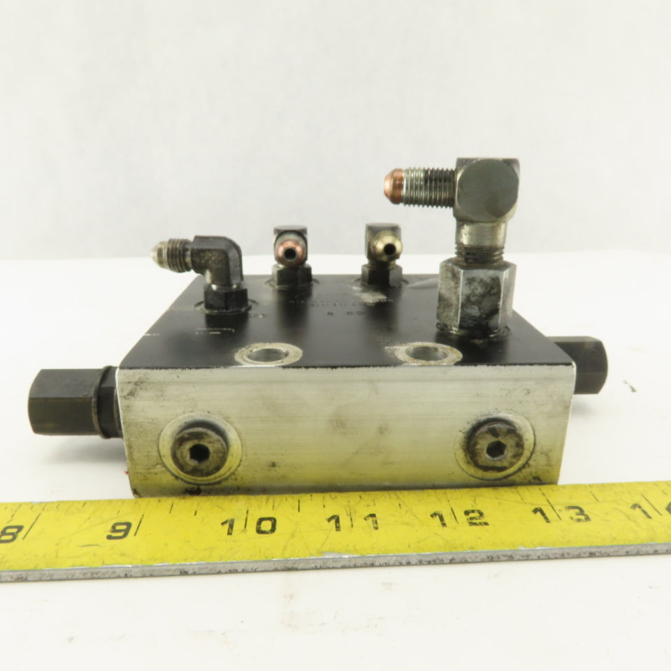 Compact Controls CP10196 Aluminum Block Hydraulic Manifold