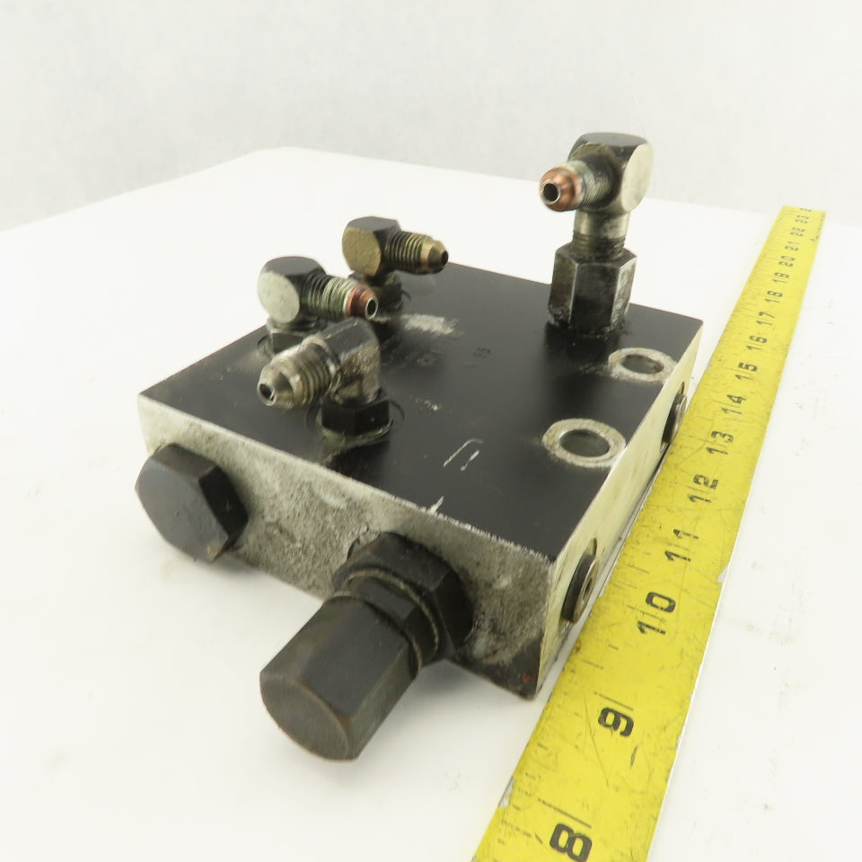 Compact Controls CP10196 Aluminum Block Hydraulic Manifold