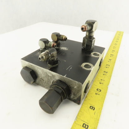 Compact Controls CP10196 Aluminum Block Hydraulic Manifold