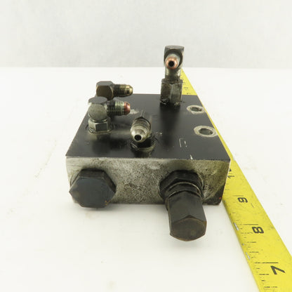 Compact Controls CP10196 Aluminum Block Hydraulic Manifold