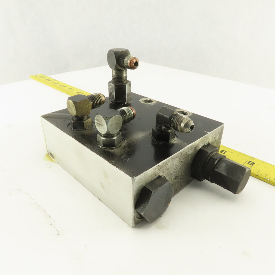 Compact Controls CP10196 Aluminum Block Hydraulic Manifold