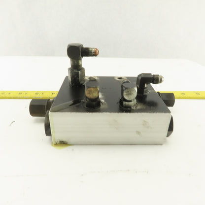 Compact Controls CP10196 Aluminum Block Hydraulic Manifold