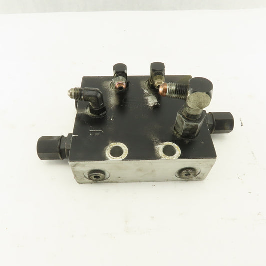 Compact Controls CP10196 Aluminum Block Hydraulic Manifold