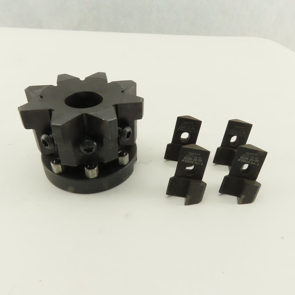 Ultra Tool Corp. UT3850 2-29/32 Indexable Face/Shell Mill Cutter 8 Flute