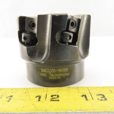 AMG Technologies SMC 2305-14088 2-1/4 Indexable Face/Shell Mill Cutter 5 Flute