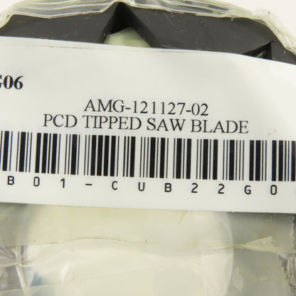 AMG Technologies 121127-02 PCD Tipped Saw Blade 3-1/4" OD 1-1/4" ID Coolant Thru