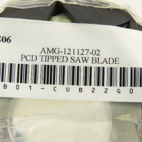 AMG Technologies 121127-02 PCD Tipped Saw Blade 3-1/4" OD 1-1/4" ID Coolant Thru