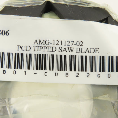 AMG Technologies 121127-02 PCD Tipped Saw Blade 3-1/4" OD 1-1/4" ID Coolant Thru