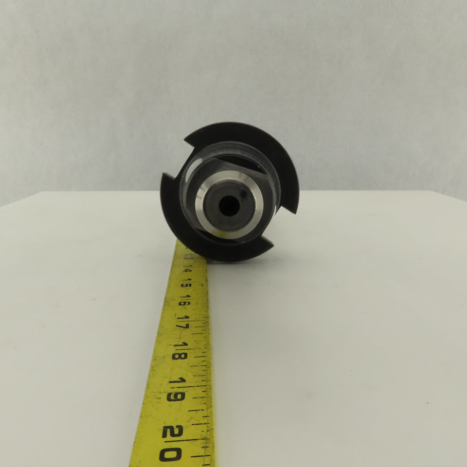 CAT 50 Shell Mill Tool Holder 1" Pilot 7" Projection Modified Coolant Thru