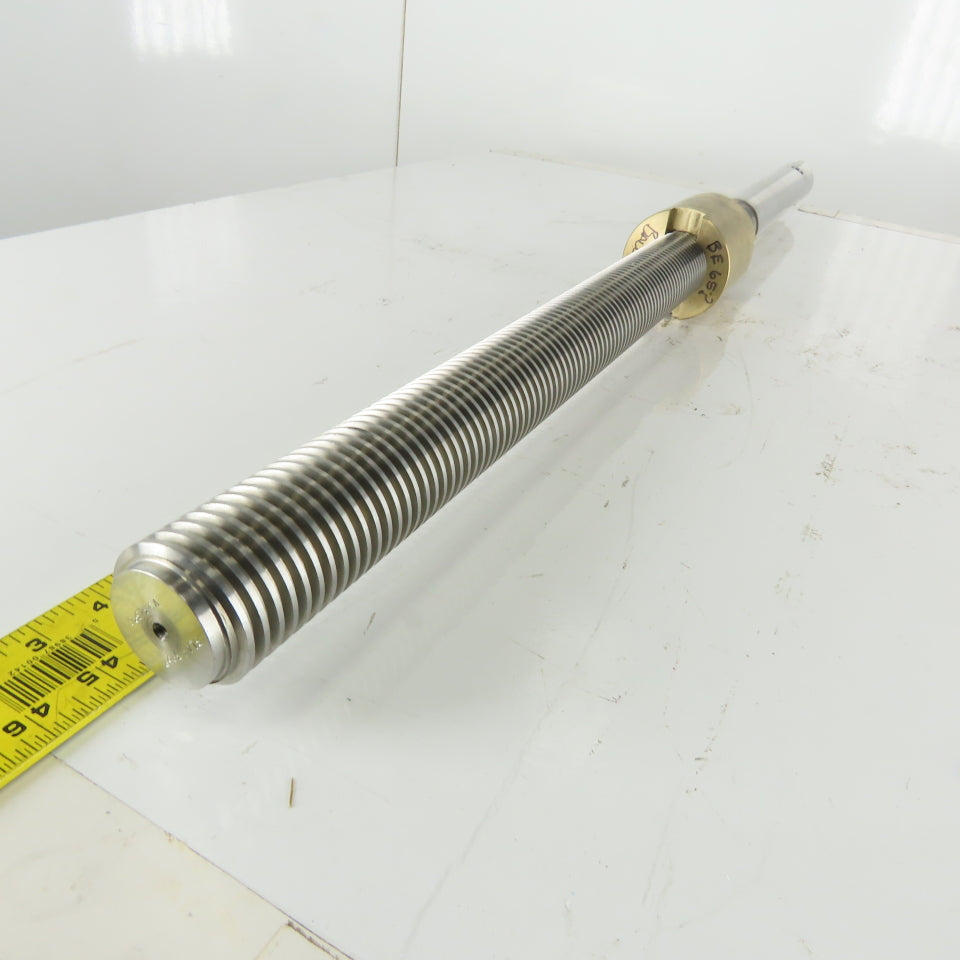 Bourn Koch BE-65 2-4 ACME Threaded Lead Screw .250 Lead W/ Bronze Nut 20" Travel