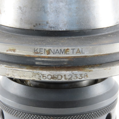 Kennametal 50SD12338 CAT 50 Tool Holder 1.250" Quick Change Chuck 3" Projection