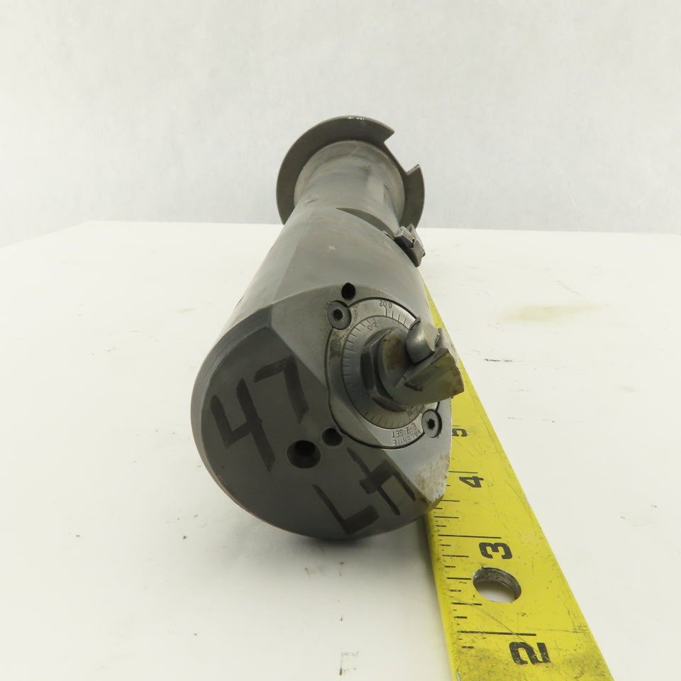 CT&SCO CT-50602 CAT 50 Indexing Chamfer Boring Bar W/ Valenite E-Z Set