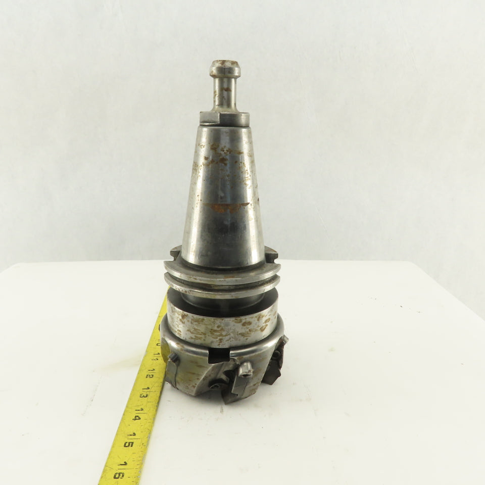 Seco R220.66-04.00 CAT 50 Tool Holder 4" Hexamill Indexing Face Mill