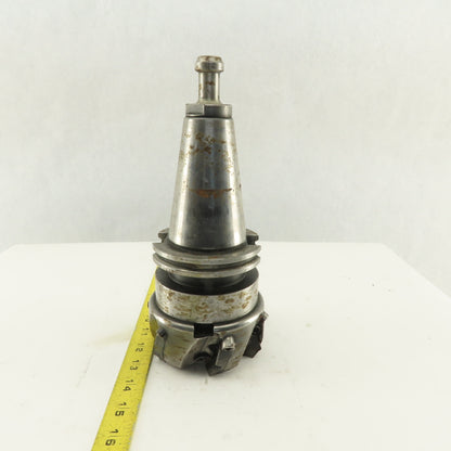 Seco R220.66-04.00 CAT 50 Tool Holder 4" Hexamill Indexing Face Mill