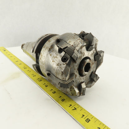 Seco R220.66-04.00 CAT 50 Tool Holder 4" Hexamill Indexing Face Mill