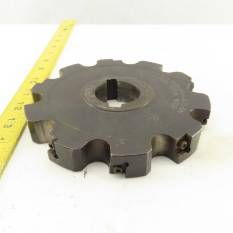 Seco 335.T8-06.00-0.875-5N 6" x 7/8" Indexing Slot Cutter 1-1/2" Arbor