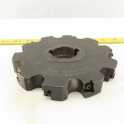 Seco 335.T8-06.00-0.875-5N 6" x 7/8" Indexing Slot Cutter 1-1/2" Arbor