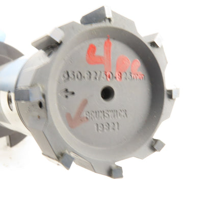Brunswick 19821 CAT 50 Coolant Thru 2" Carbide Face Mill Boring Finishing