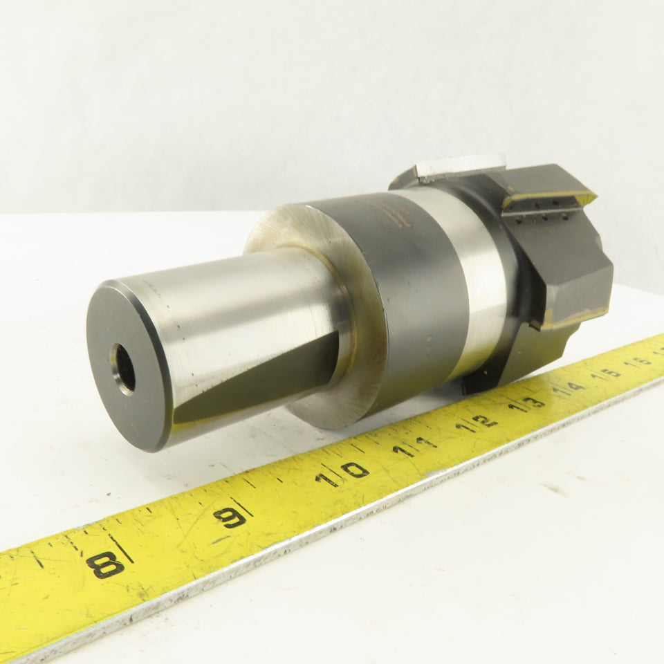 Premier Tooling Systems 75mm D x 42mm L 6 Flute Carbide Tipped Mill 1-1/2" Shank