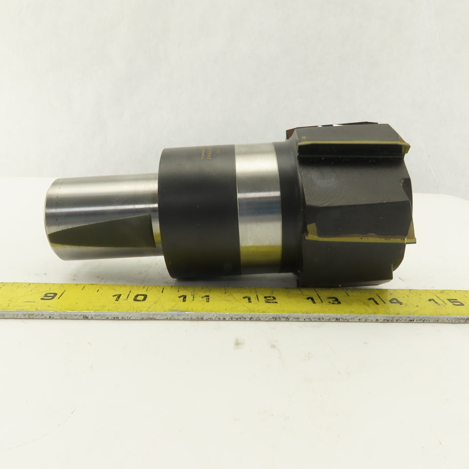 Premier Tooling Systems 75mm D x 42mm L 6 Flute Carbide Tipped Mill 1-1/2" Shank