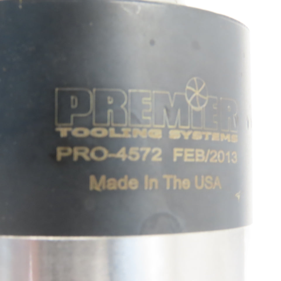 Premier Tooling Systems 75mm D x 42mm L 6 Flute Carbide Tipped Mill 1-1/2" Shank