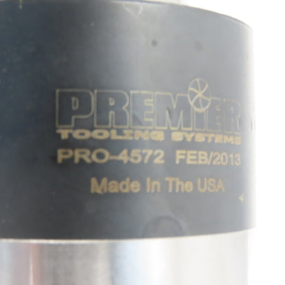 Premier Tooling Systems 75mm D x 42mm L 6 Flute Carbide Tipped Mill 1-1/2" Shank