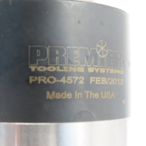 Premier Tooling Systems 75mm D x 42mm L 6 Flute Carbide Tipped Mill 1-1/2" Shank